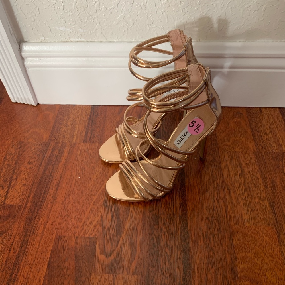 Sexy Gold Heels (Steve Madden)